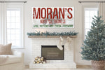 North Pole Trading Company  - Personalized Christmas Name Sign