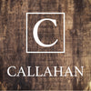 Initial Square Personalized Name Sign