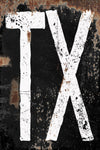 Urban Grunge State Initials - Personalized Sign